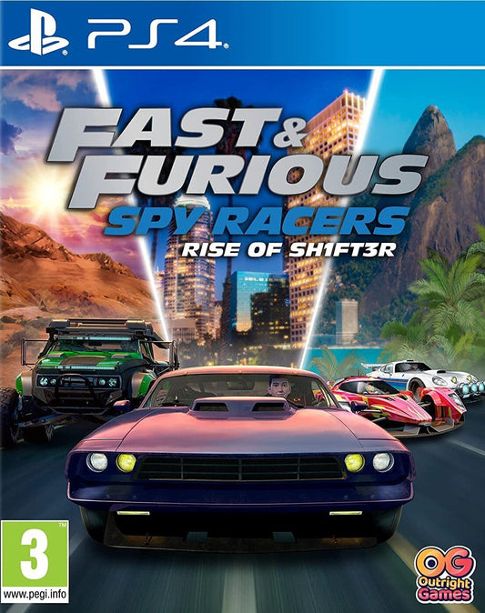 Ps4 Fast and Furious Spy Racers