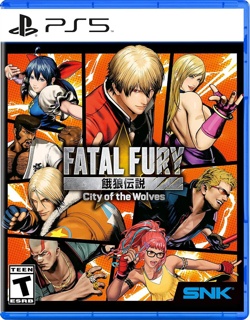 Ps5 Fatal Fury City of the Wolves – viršelis