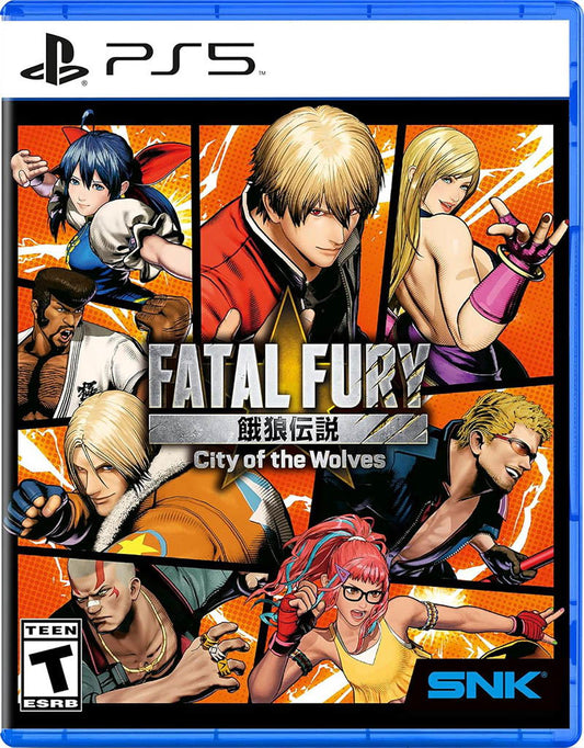 Ps5 Fatal Fury City of the Wolves – viršelis