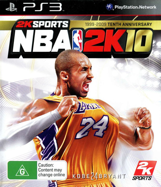 PS3 NBA 2K10