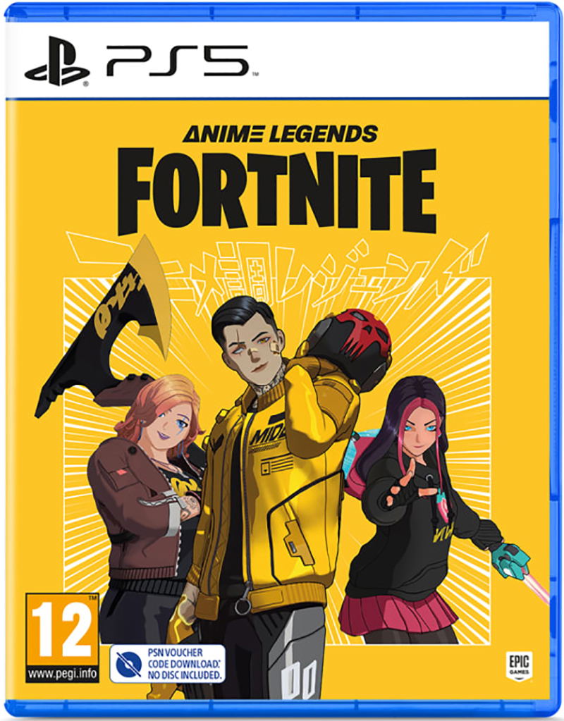 Ps5 Fortnite Anime Legends Pack (kodas dėžutėje) – viršelis