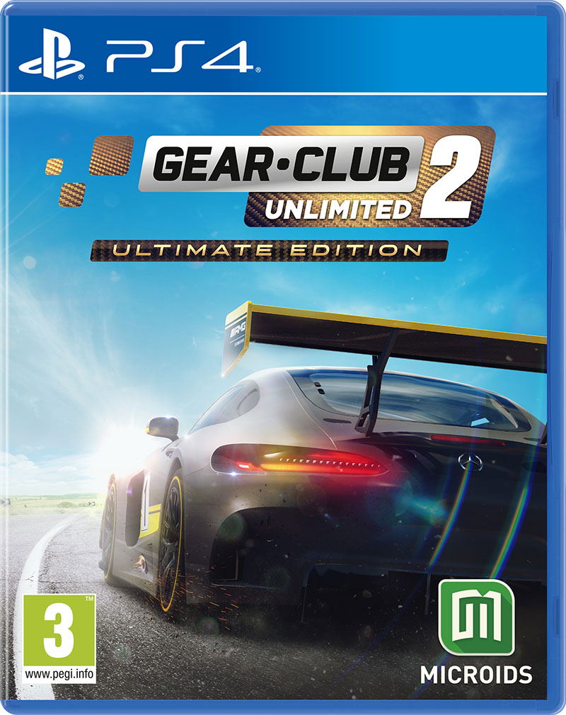 Gear.Club Unlimited 2 Ultimate Edition PS4 viršelis