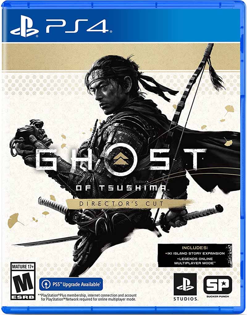 Ps4 Ghost of Tsushima Director’s Cut – viršelis