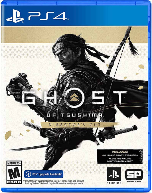 Ps4 Ghost of Tsushima Director’s Cut – viršelis