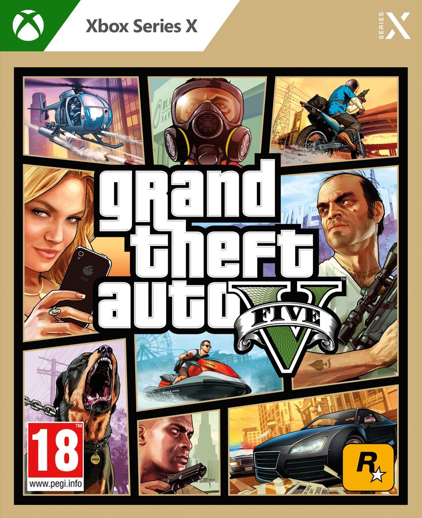 XBox Series Grand theft auto V