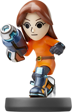 Nintendo Amiibo Mii Gunner figūrėlė