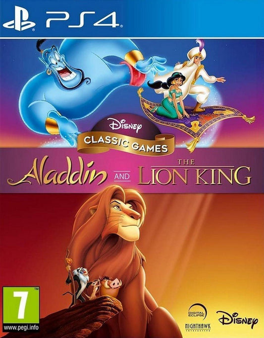 Ps4 Aladdin and The Lion King