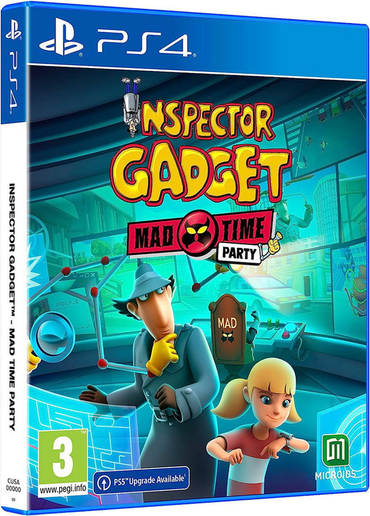 Ps4 Inspector Gadget: Mad Time Party – viršelis