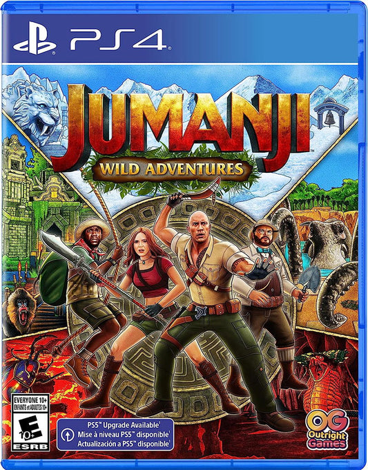Ps4 Jumanji: Wild Adventures – viršelis