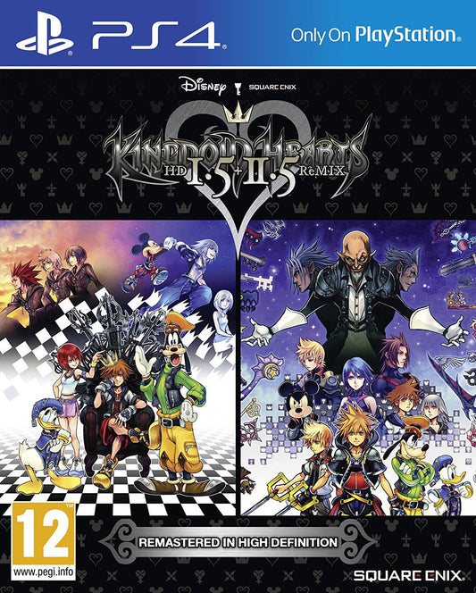 Ps4 Kingdom Hearts HD 1.5 2.5 Remix – viršelis