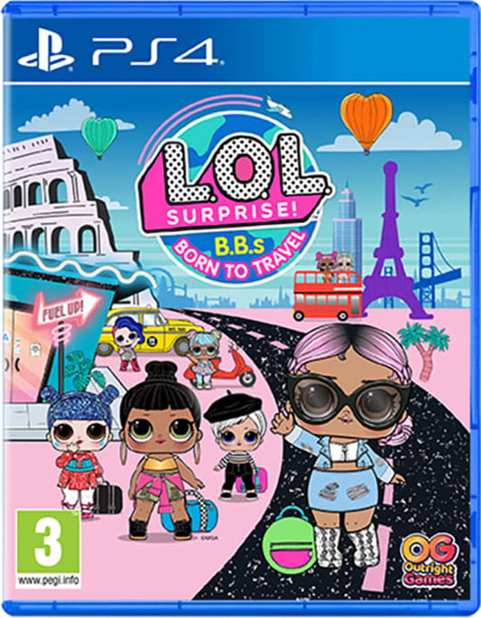 Ps4 L.O.L. Surprise! B.Bs Born to Travel – viršelis