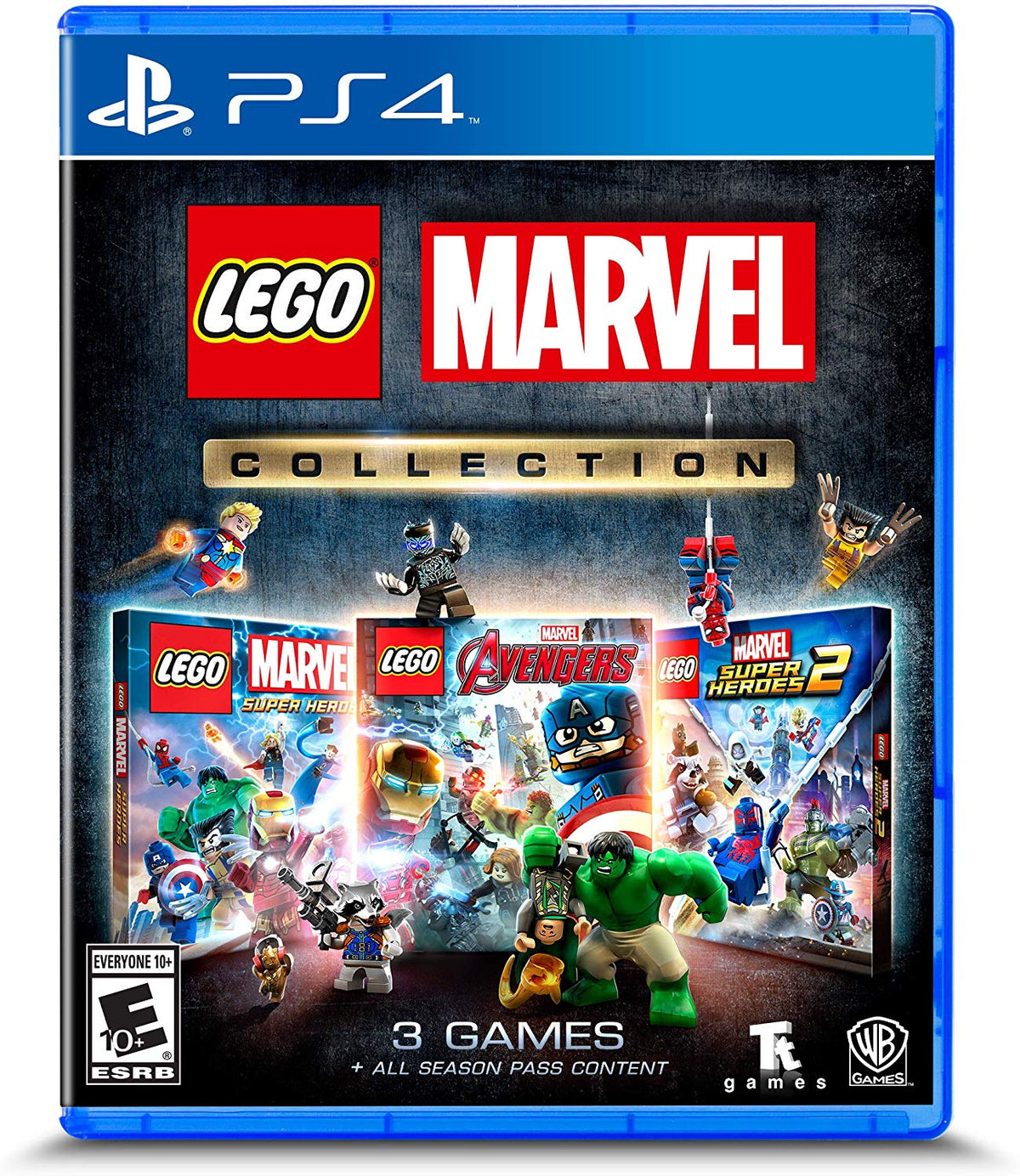 LEGO Marvel Collection PS4 viršelis