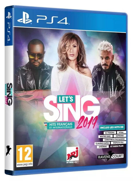 Ps4 Let's Sing 2019 Hits Français et Internationaux – viršelis