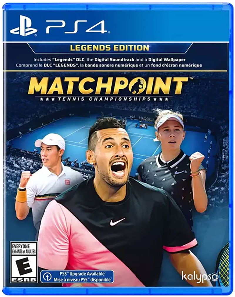 Matchpoint: Tennis Championships Legends Edition PS4 viršelis