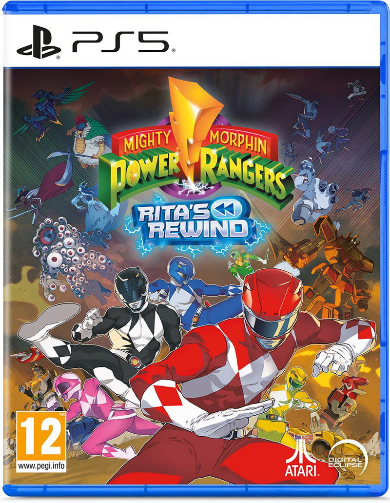 Ps5 Mighty Morphin Power Rangers Rita's Rewind – viršelis