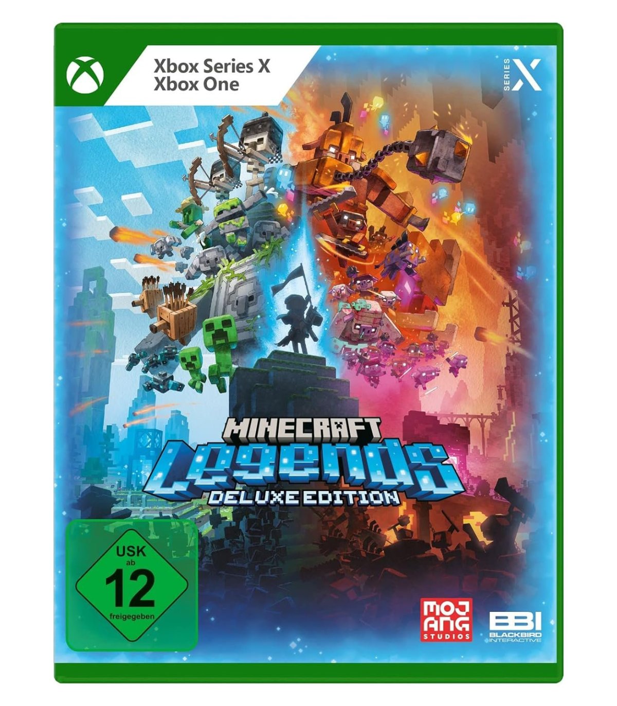 Xbox series X Xbox one Minecraft Legends Deluxe Edition
