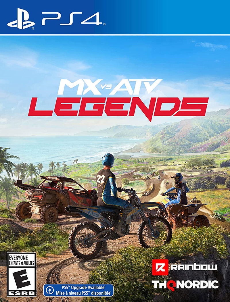 MX vs ATV Legends PS4 viršelis