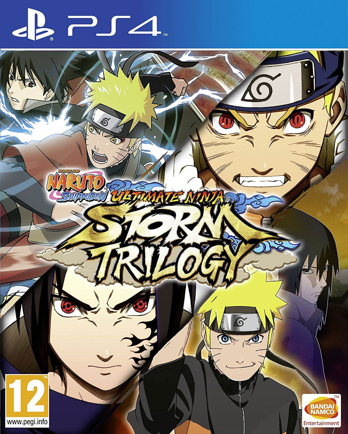 Naruto Shippuden: Ultimate Ninja Storm Trilogy PS4 viršelis