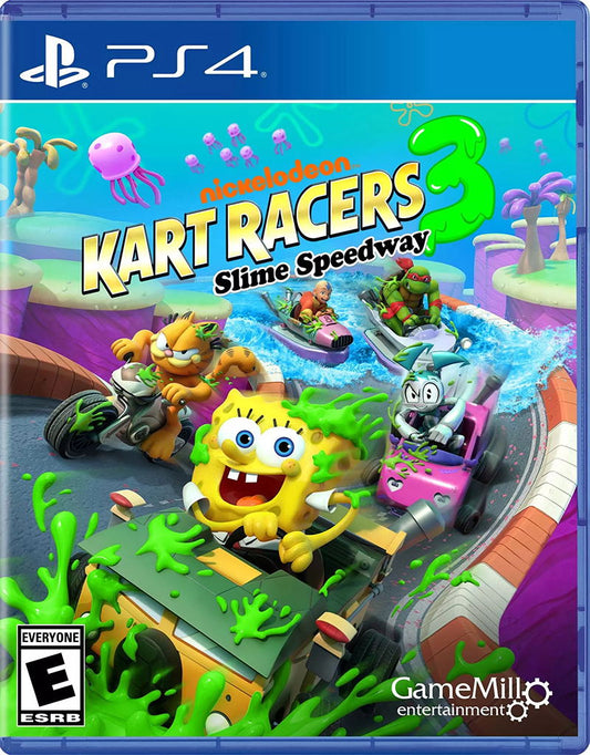 Ps4 Nickelodeon Kart Racers 3: Slime Speedway – viršelis