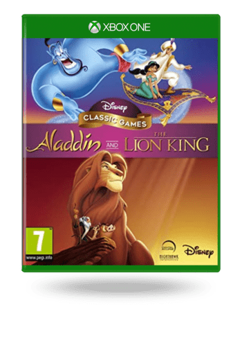 Xbox one Aladdin and the Lion King