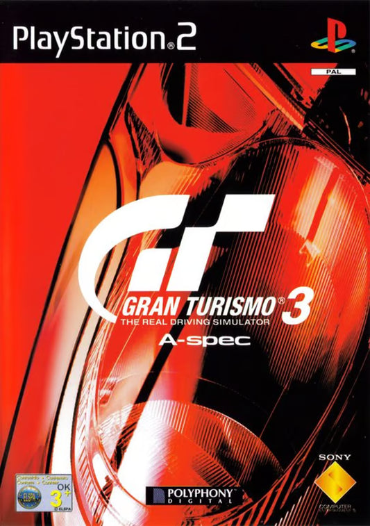 PS2 Gran Turismo 3: A-Spec Platinum