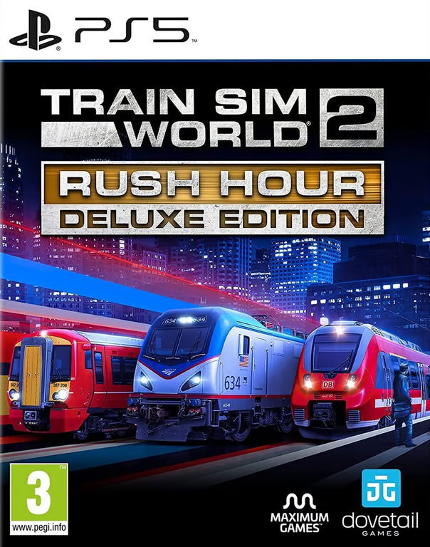 PS5 Train sim world 2  rush hour deluxe edition