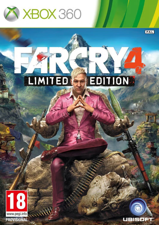 Xbox 360 far cry 4 limited edition