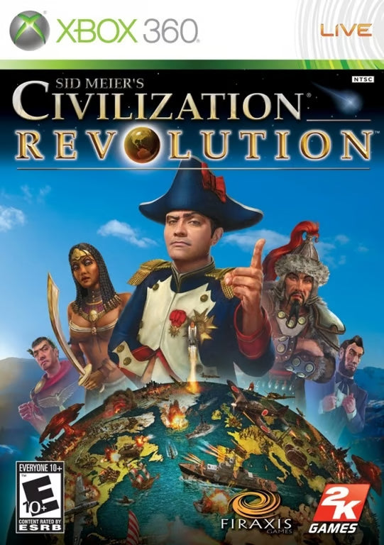 Xbox 360 Sid Meiers Civilization Revolution