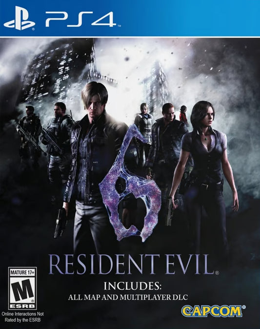 PS4 Resident Evil 6 HD