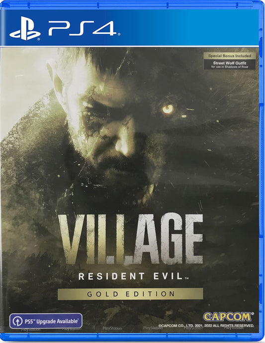Ps4 Resident Evil Village Gold Edition – viršelis
