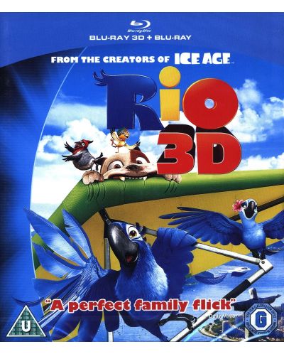 Blu-ray Rio 3d
