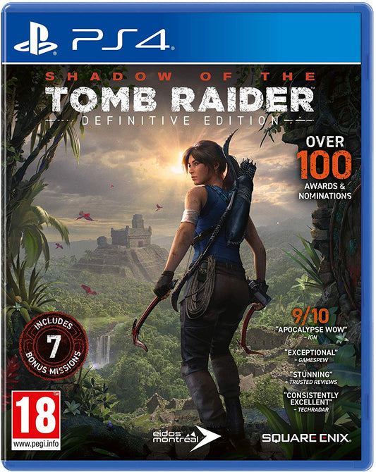 Ps4 Shadow of the Tomb Raider Definitive Edition – viršelis