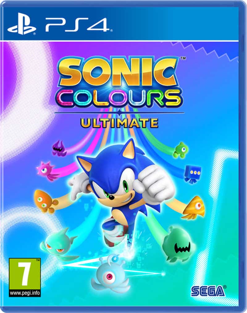 Sonic Colours: Ultimate PS4 viršelis