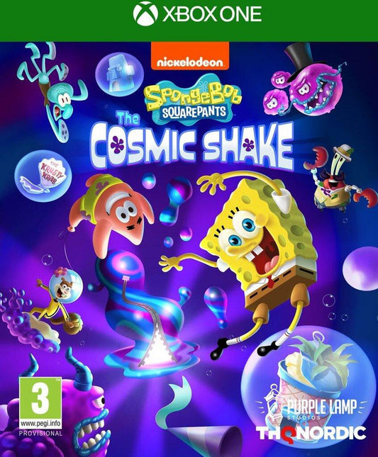 Xbox one pongeBob SquarePants: The Cosmic Shake