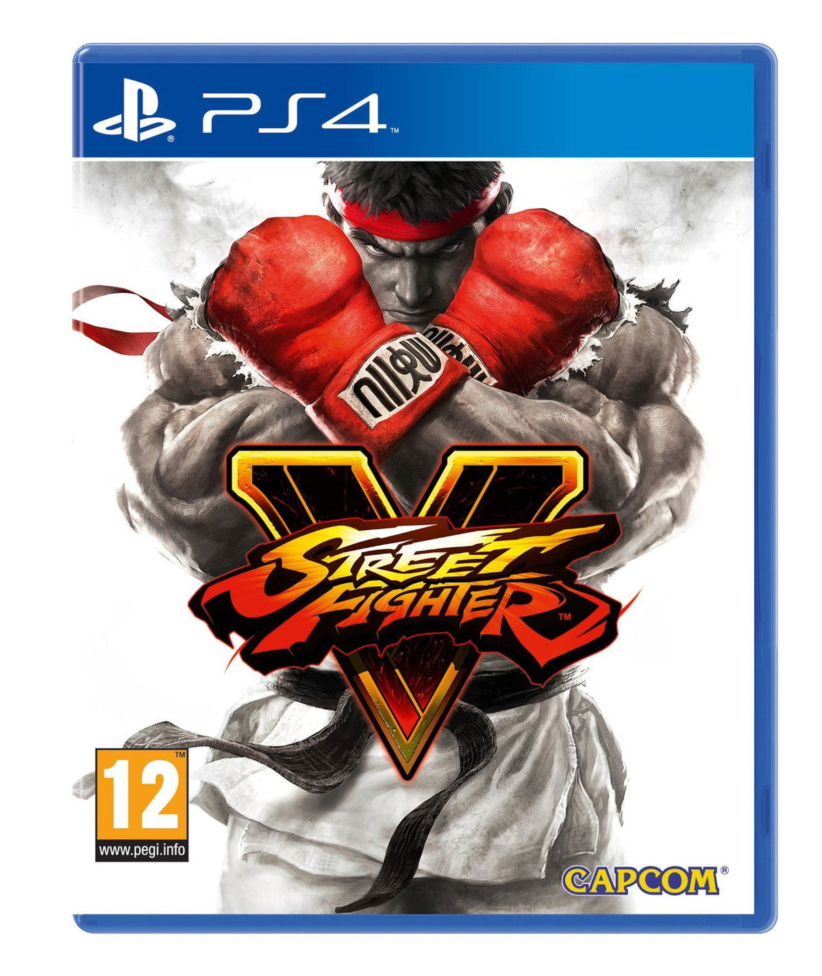 Street Fighter V PS4 viršelis