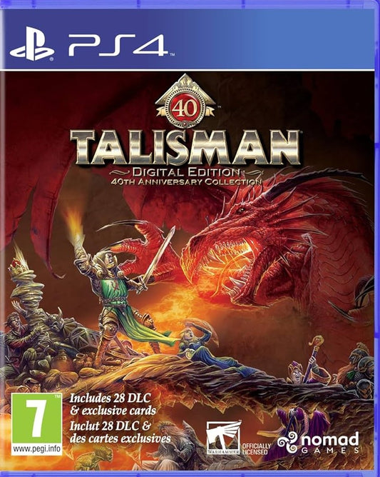 PS4 Talisman Digital Edition 40th Anniversary Collection