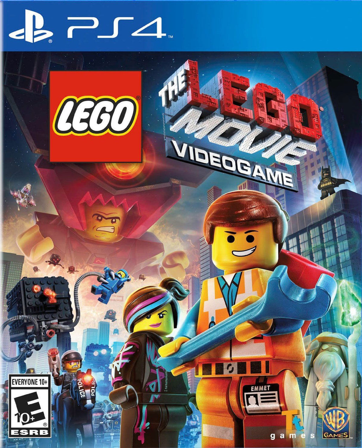 The LEGO Movie Videogame PS4 viršelis