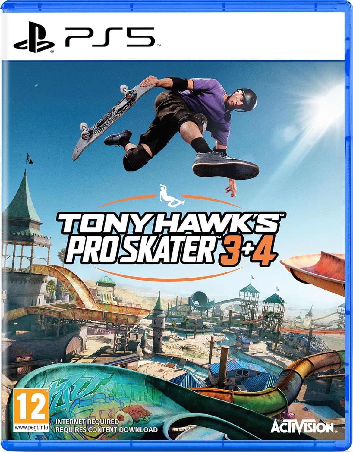 Ps5 Tony Hawk's Pro Skater 3 + 4 – viršelis