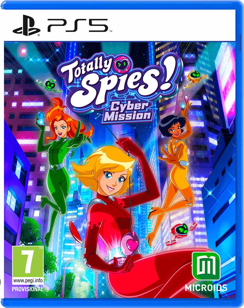 Ps5 Totally Spies Cyber Mission – viršelis
