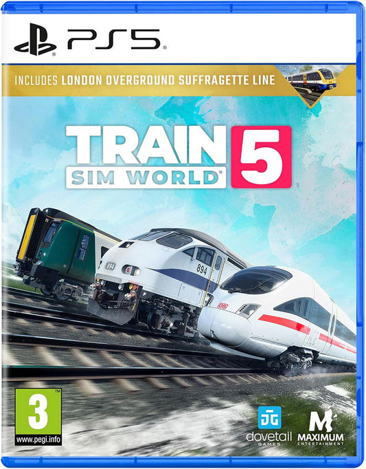 Ps5 Train Sim World 5 – viršelis