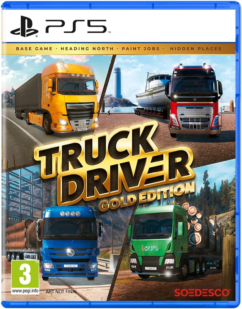 Ps5 Truck Driver Gold Edition – viršelis