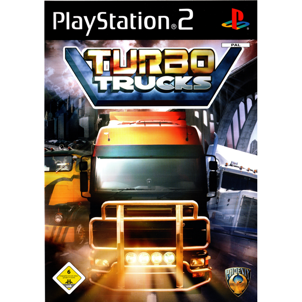 Ps2 Turbo Trucks – viršelis