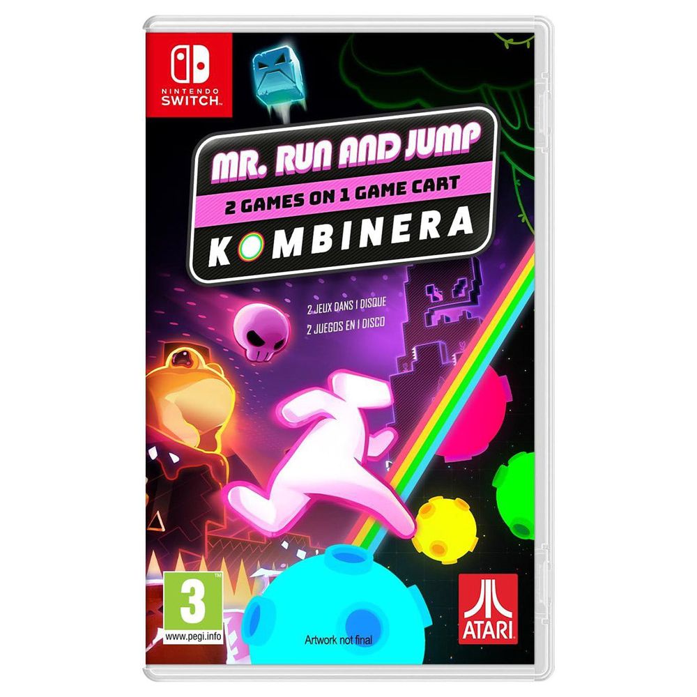 Nintendo Switch Mr. Run and Jump + Kombinera Adrenaline Pack – viršelis