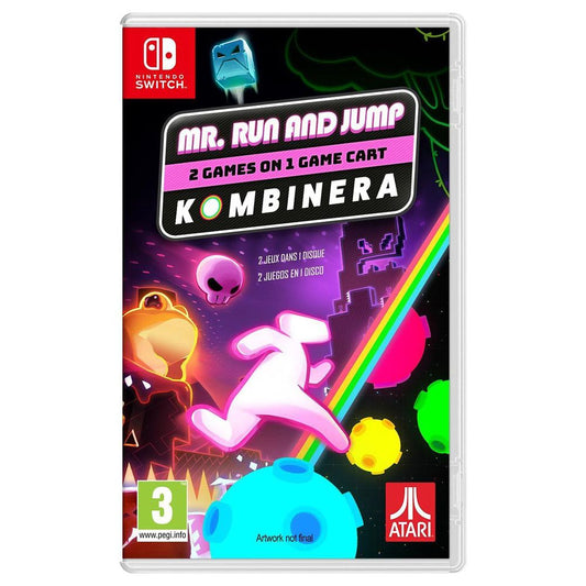 Nintendo Switch Mr. Run and Jump + Kombinera Adrenaline Pack – viršelis