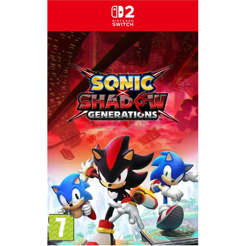 Nintendo Switch 2 Sonic X Shadow Generations – viršelis