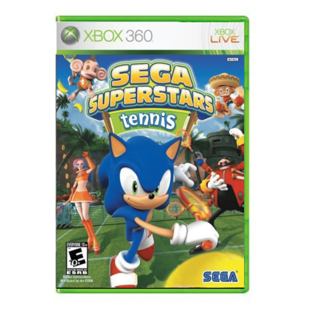 Xbox 360 Sega Superstars Tennis – viršelis