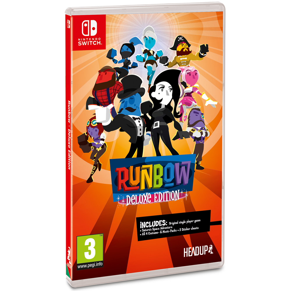 Nintendo Switch Runbow Deluxe Edition – viršelis