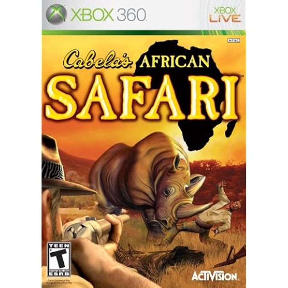 Xbox 360 Cabela’s African Safari – viršelis