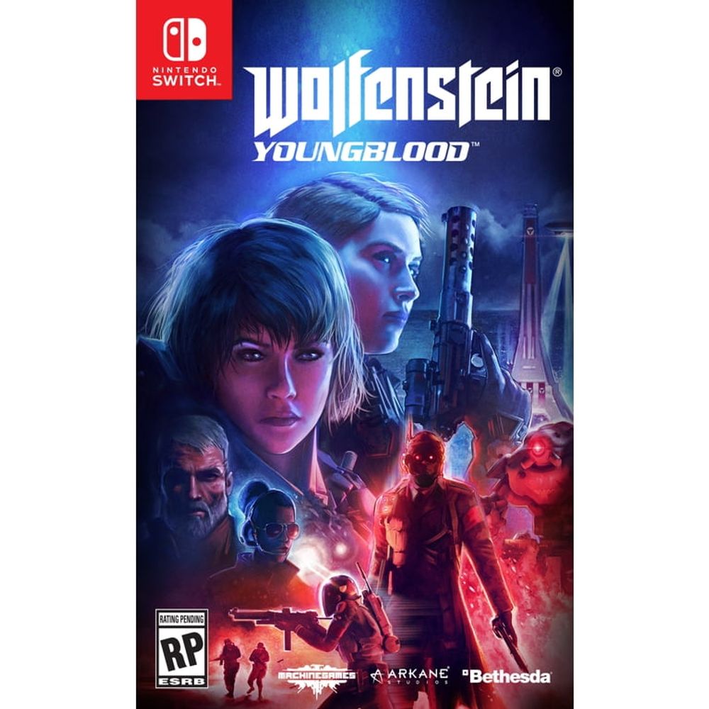 Nintendo Switch Wolfenstein: Youngblood – viršelis