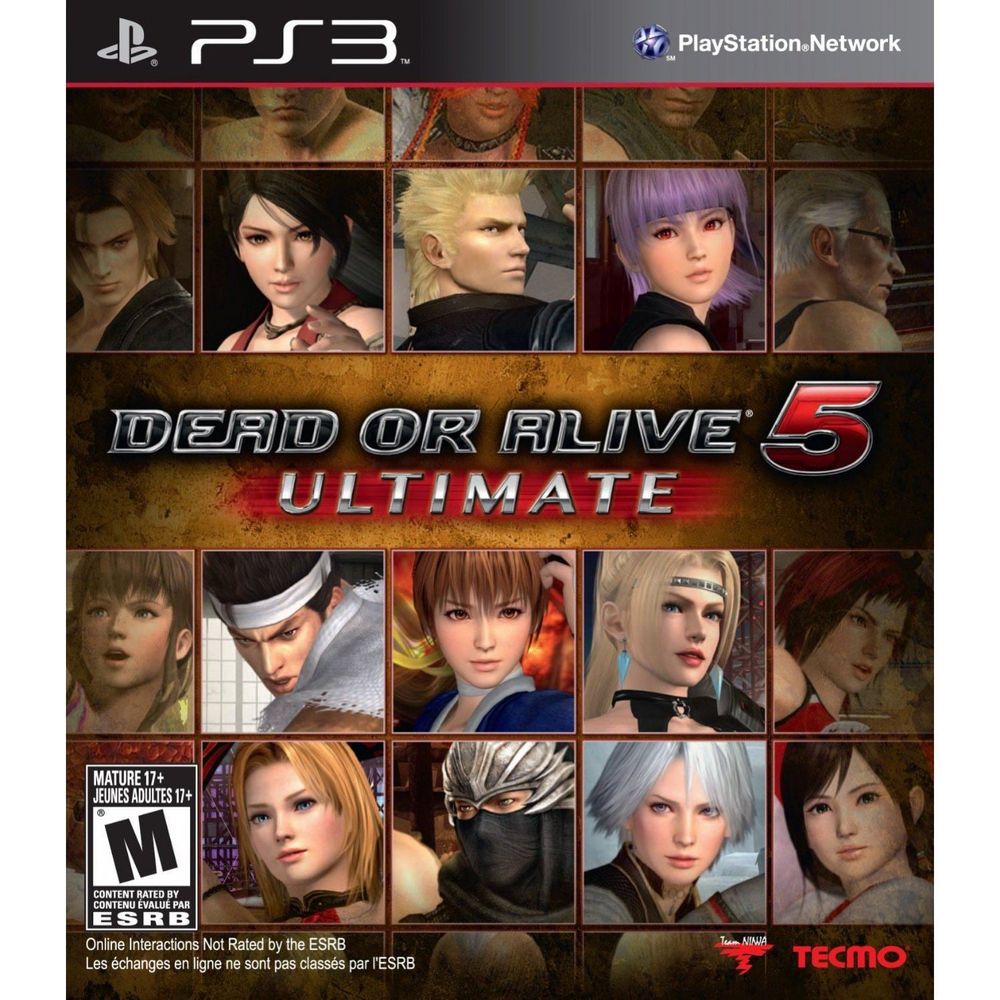Ps3 Dead or Alive 5 Ultimate – viršelis